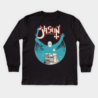 Ghost of crystal lake Kids Long Sleeve T-Shirt